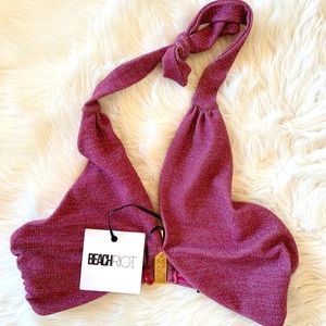 NWT Beach Riot bikini top
